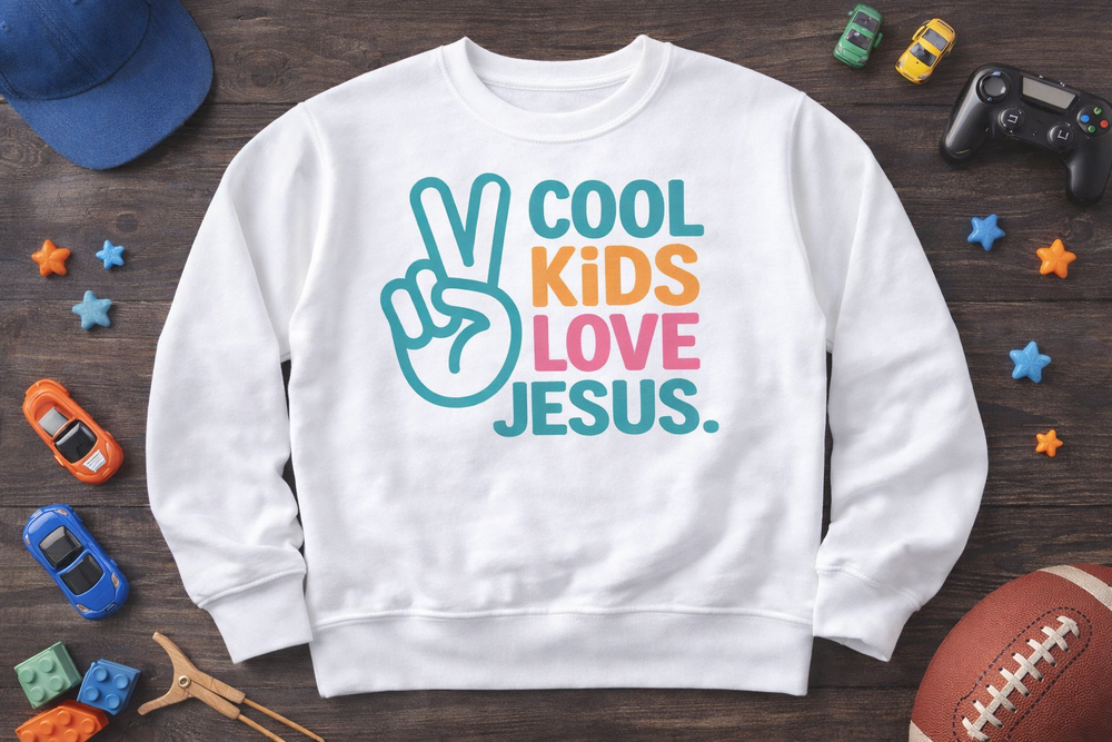 Kids Christian T-Shirt- Faith Based Youth Tee - Basic Belief, LLC