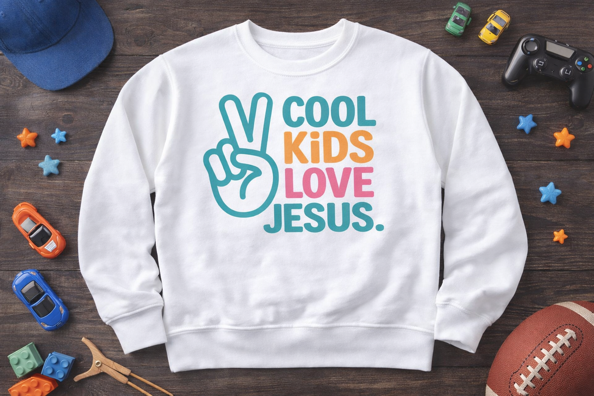 Kids Christian T-Shirt- Faith Based Youth Tee - Basic Belief, LLC