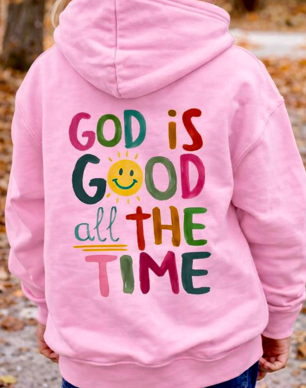 God Is Good All the Time-Kids Hoodie - Basic Belief, LLC
